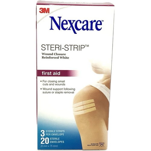 Nexcare Steri-Strip Skin Closure 20 Envelopes