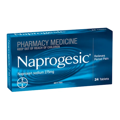 Naprogesic 275mg 24 Tablets  (S2)