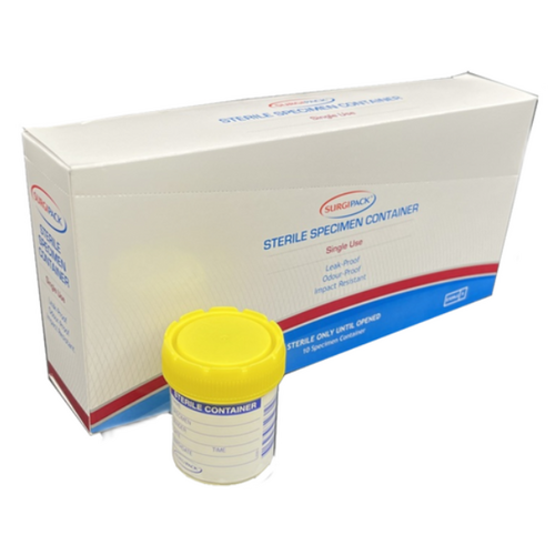 Surgipack Sterile Specimen Container 10 Pack