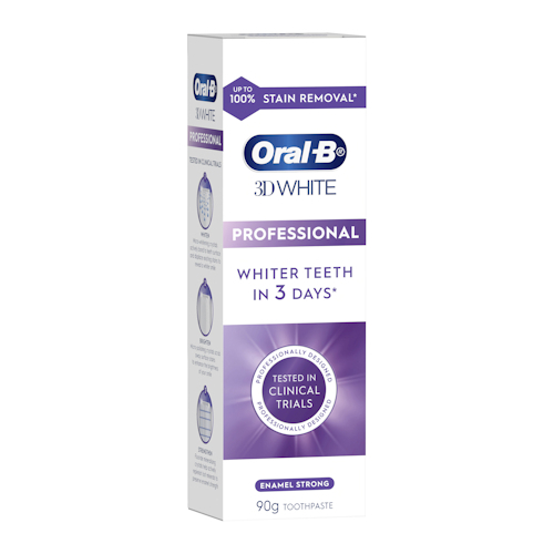 Oral B 3DWhite Professional Enamel Strong 90g