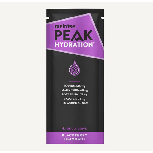 Melrose Peak Hydration Blackberry Lemonade 6g - Box Of 20 Sachets