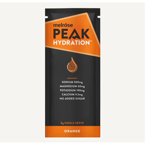 Melrose Peak Hydration Orange 6g - Box Of 20 Sachets