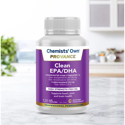 Chemists' Own Provance Clean EPA/DHA Capsules 120