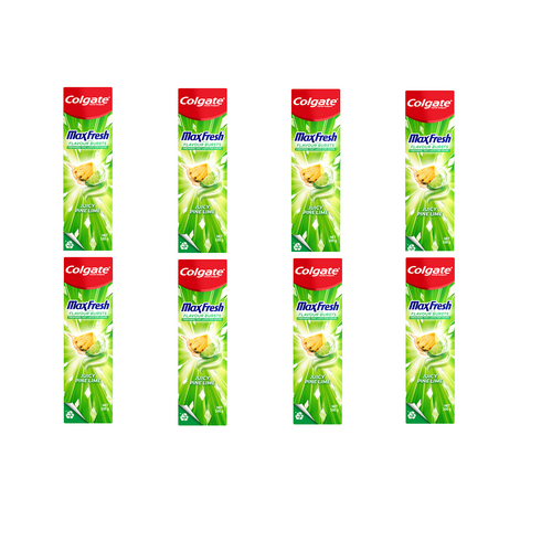 Colgate ToothPaste Max Juicy Pine Lime 100g (Bulk Buy 8 Units)