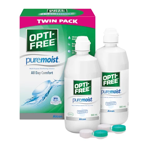 Opti-Free Pure Moist (Twin Pack) 2 x 300ml