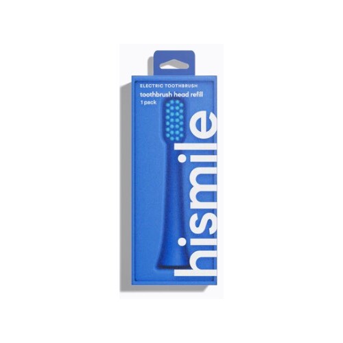 Hismile Electric Toothbrush Head Refill Bright Blue 1 Pack