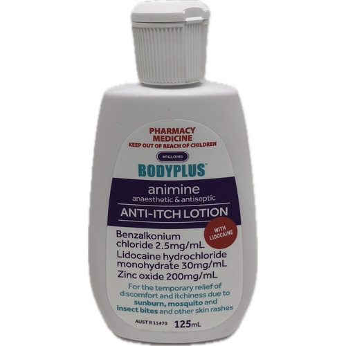 McGloins Body Plus Animine Lotion Anti-Itch 125ml (S2)