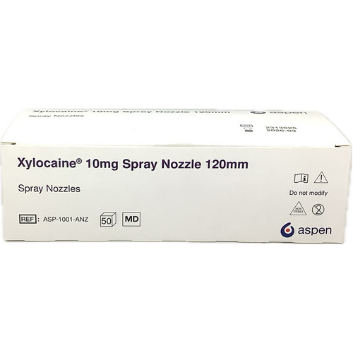 Xylocaine Disposable Short Nozzle spray 50x120mm