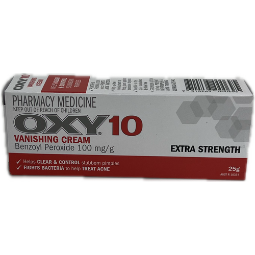 Oxy 10 Extra Strength Vanishing Cream 25g  (S2)