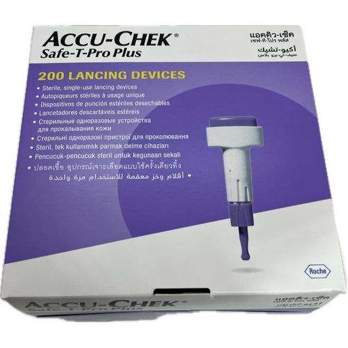 Accu-Chek Safe-T-Pro Plus 200 Lancing Devices 