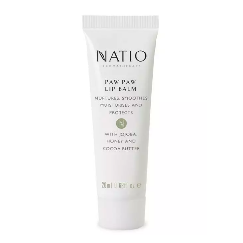 Natio Aromatherapy Paw Paw Lip Balm 20ml 