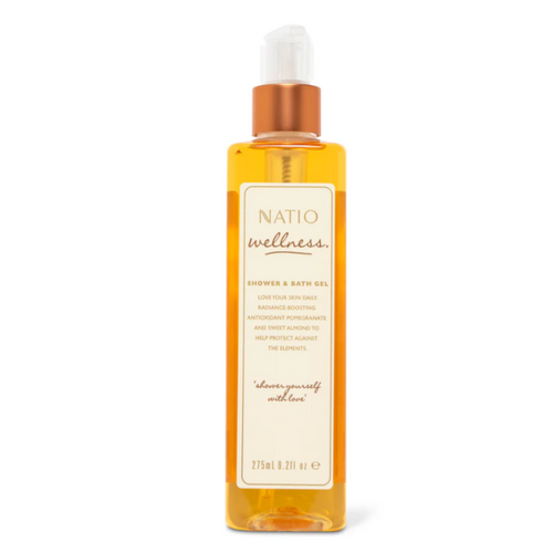 Natio Wellness Shower & Bath Gel 275ml 