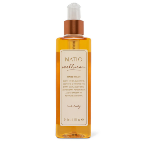 Natio Wellness Hand Wash 240ml 