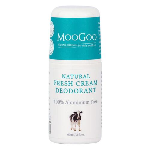 Moogoo Fresh Cream Deodorant Lemon Myrtle 60ml 