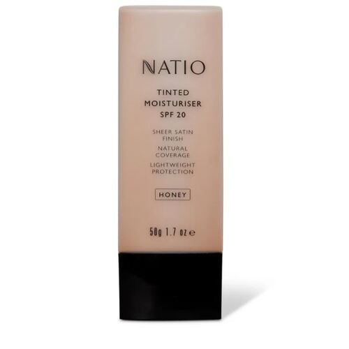 Natio Tinted Moisturiser SPF 20 Honey 50g