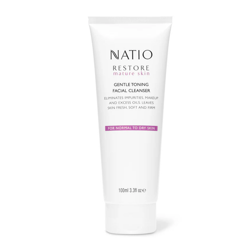 Natio Restore Gentle Toning Facial Cleanser 100mL