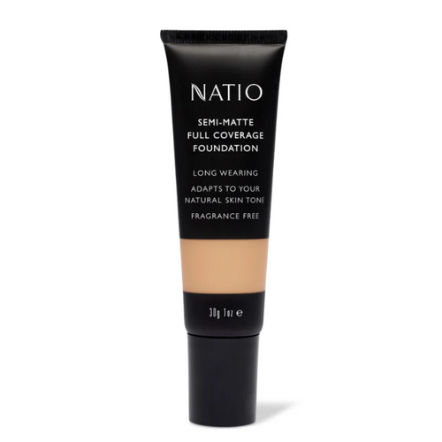 Natio Semi-Matte Full Coverage Foundation Golden 30g