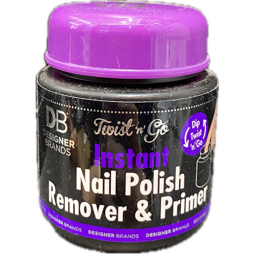 Designer Brands Instant Nail Polish Remover & Primer Twist 'n' Go