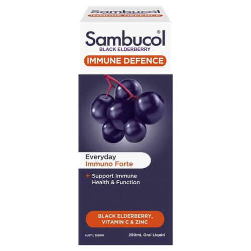 Sambucol Immune Defence - Immunity Liquid 250ml