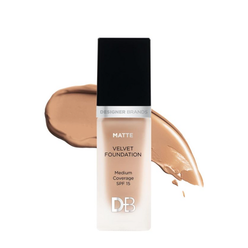 Designer Brands Matte Velvet Foundation - Warm Honey