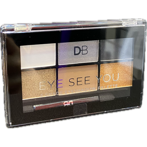 Designer Brands Eye See You 6 Shade Eyeshadow Palette Smoke & Glitter 