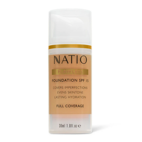 Natio Flawless Foundation SPF15 Medium 30ml 