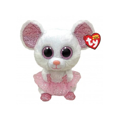 Ty Beanie Boos Nina the Mouse with Tutu Regular