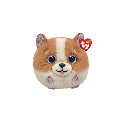 Ty Beanie Boos Tanner the Brown & White Dog