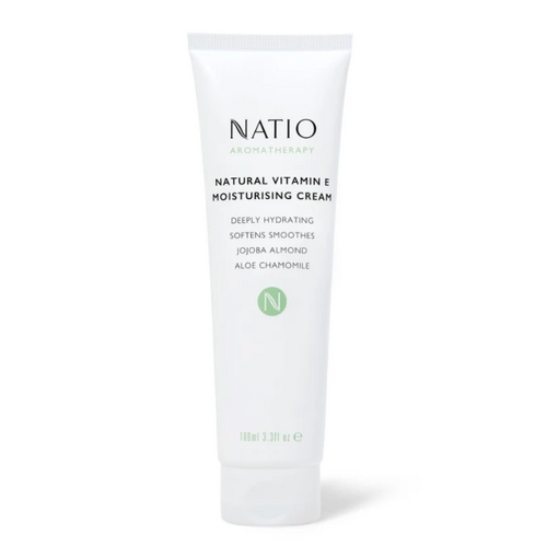 Natio Aromatherapy Natural Vitamin E Moisturising Cream 100ml 