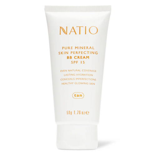 Natio Pure Mineral Skin Perfecting BB Cream Tan SPF 15 50g