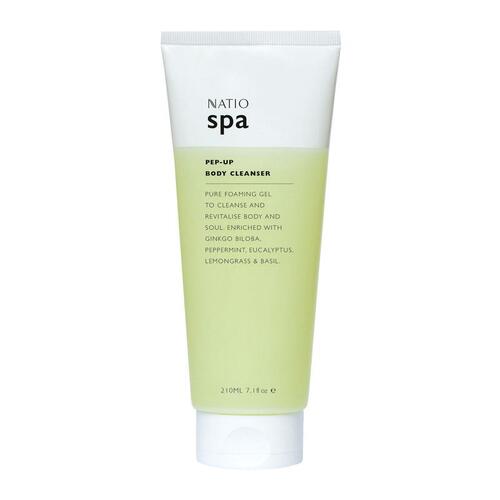 Natio Spa Pep-Up Body Cleanser 210ml 