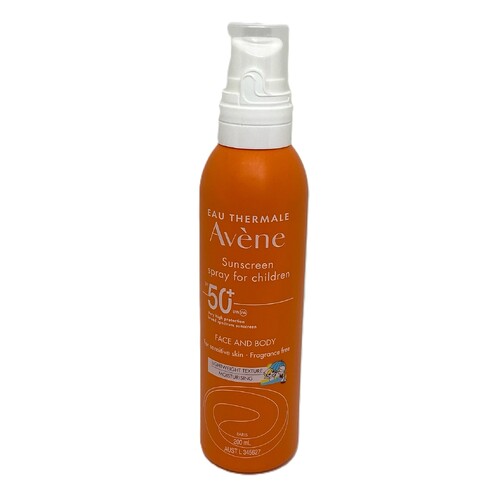 Avene Sunscreen Spray For Children SPF50+ 200mL