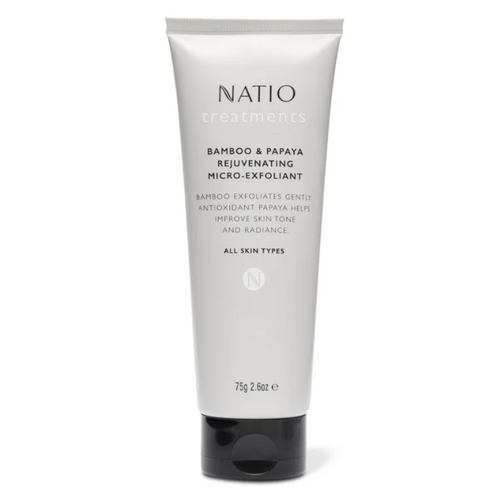 Natio Treatments Bamboo & Papay Rejuvenating Micro-Exfoliant 75g 