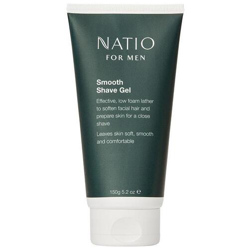 Natio For Men Smooth Shave Gel 150g 